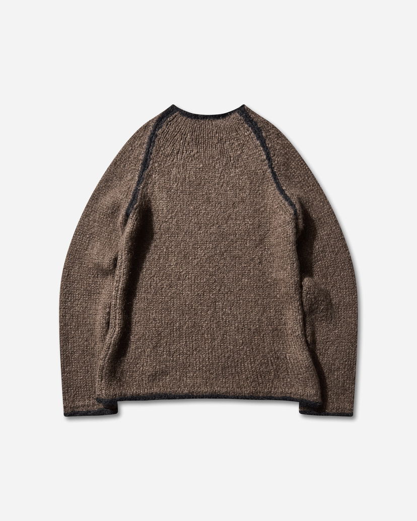 Пуловер OUR LEGACY Rider Roundneck Sweater Кафяво | M4253RS 001