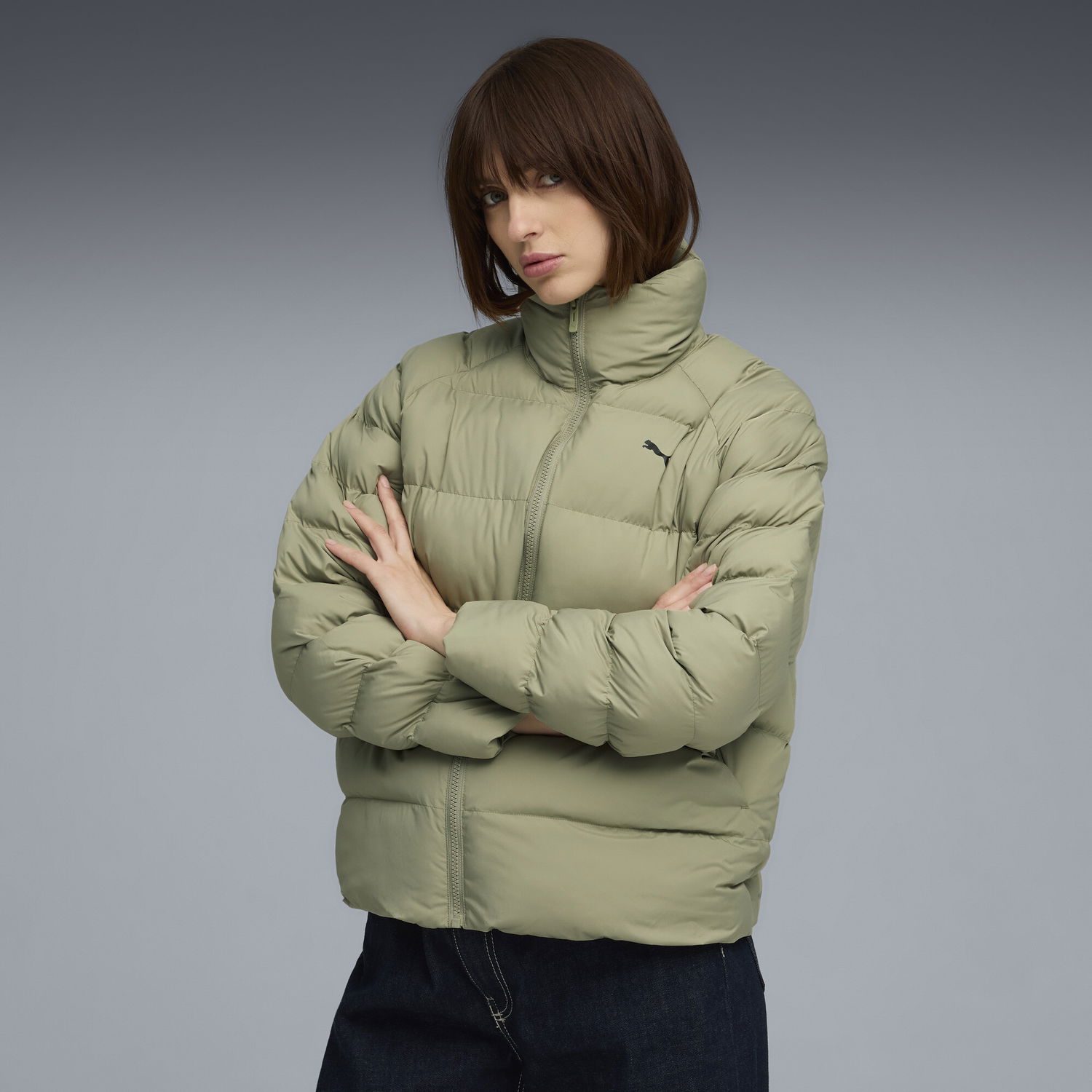 Пухо яке Puma Women's Puffer Jacket Зелено | 688387_82, 0