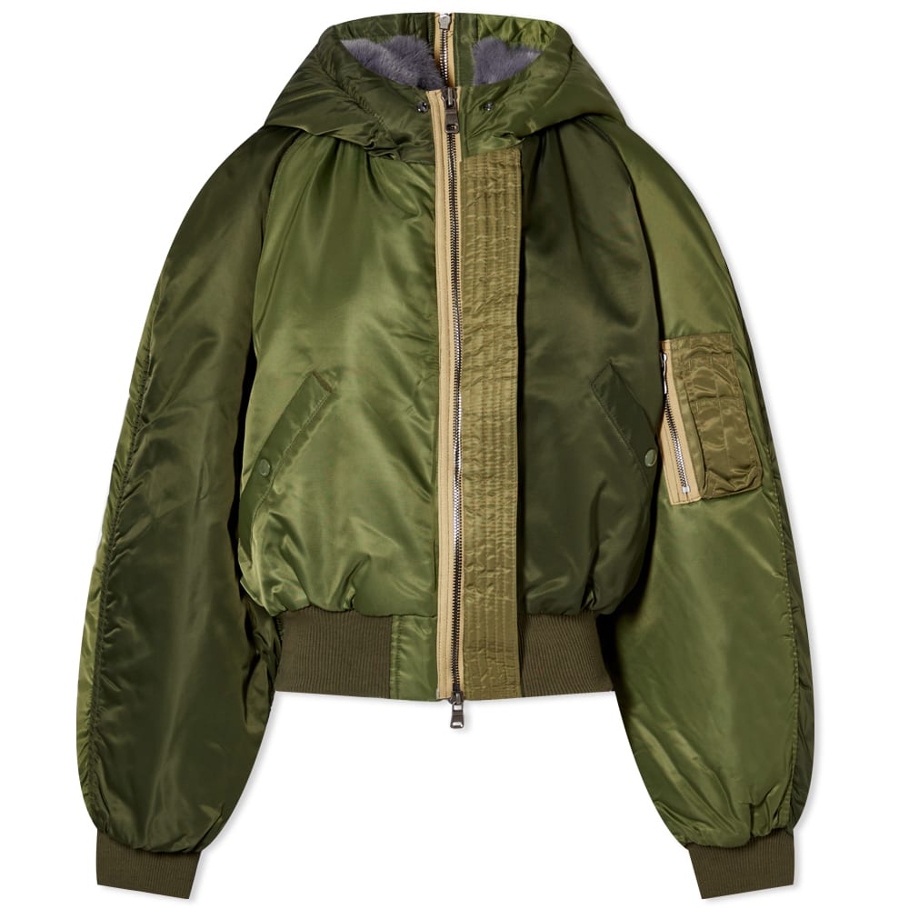 Яке бомбър Andersson Bell Kamila Colour Variation N2B Bomber Jacket Зелено | AWA487W, 0