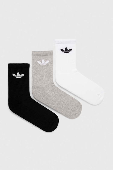 Чорапи adidas Originals Trefoil Cushion Crew Socks - 3 pack Многоцветен | IJ5614, 2
