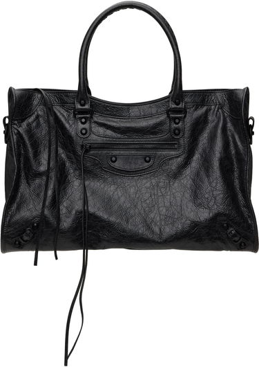 Дамска чанта Balenciaga Balenciaga 'Le City' Large Bag Черно | 8083882ABEL, 0