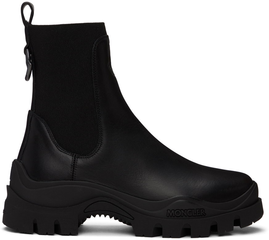 Кецове и обувки Moncler Larue Chelsea Boots "Black" Черно | I209B4F00010M3170, 0