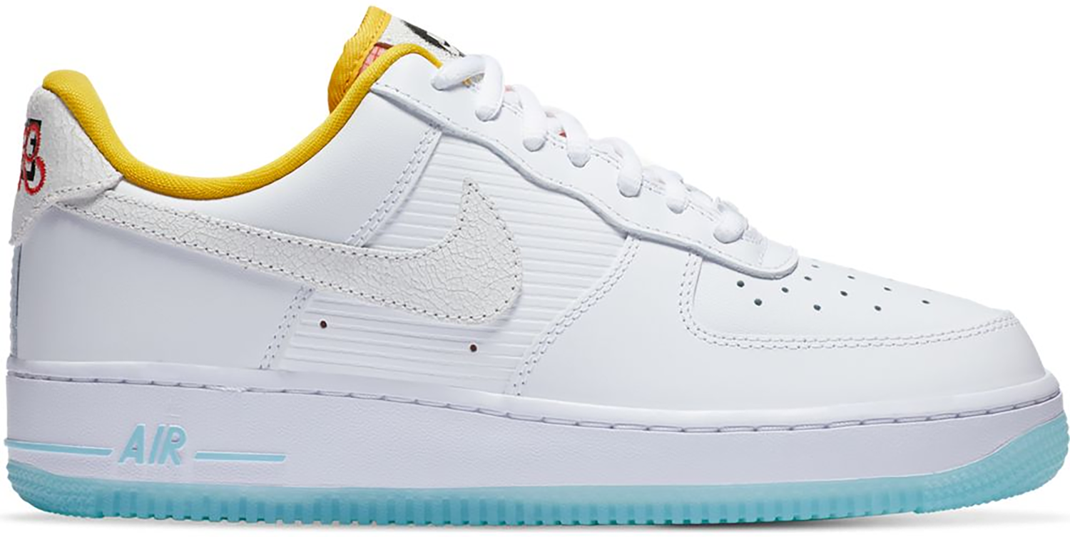 Кецове и обувки Nike Air Force 1 Low White Dark Sulfur W Бяло | CZ8132-100, 0