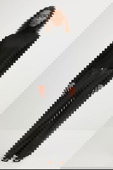 Пуловер Maison Margiela MM6 Maison Margiela Wool Turtleneck Sweater Черно | S52HA0296.M13133.900, 4