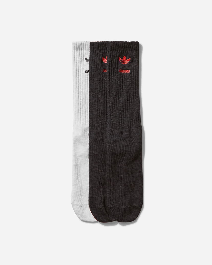 Чорапи adidas Originals Willy Chavarria Crew Socks Бяло | JZ2075