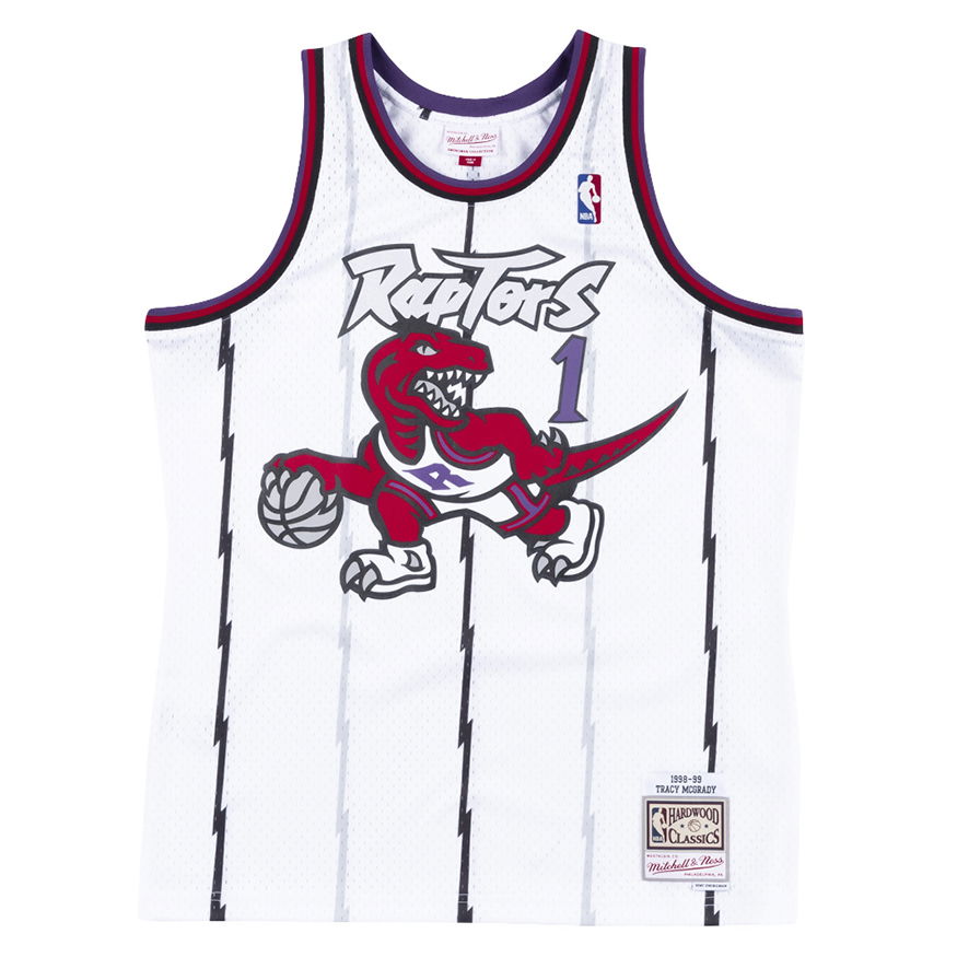 Фланелка Mitchell & Ness Toronto Raptors Tracy McGrady Swingman Jersey Бяло | SMJYAC18106-TRAWHIT98TMC, 0