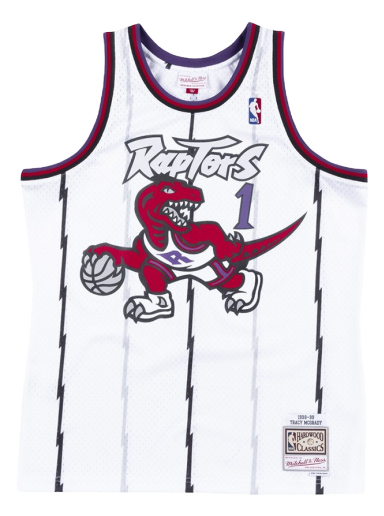 Фланелка Mitchell & Ness Toronto Raptors Tracy McGrady Swingman Jersey Бяло | SMJYAC18106-TRAWHIT98TMC