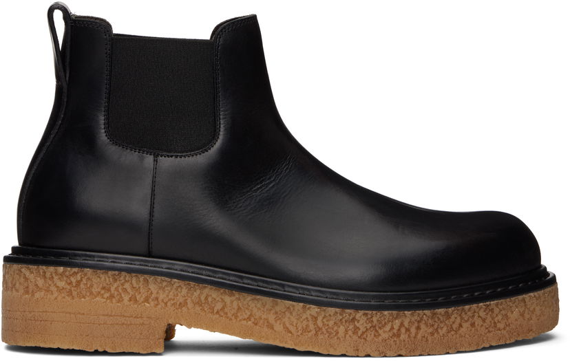 Облекло Bottega Veneta Bottega Veneta Haddock Chelsea Boots Черно | 806937 V2WT0 1000