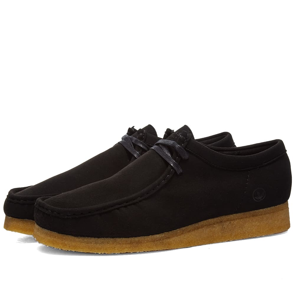 Кецове и обувки Clarks Originals Wallabee Vegan Черно | 26163711, 0