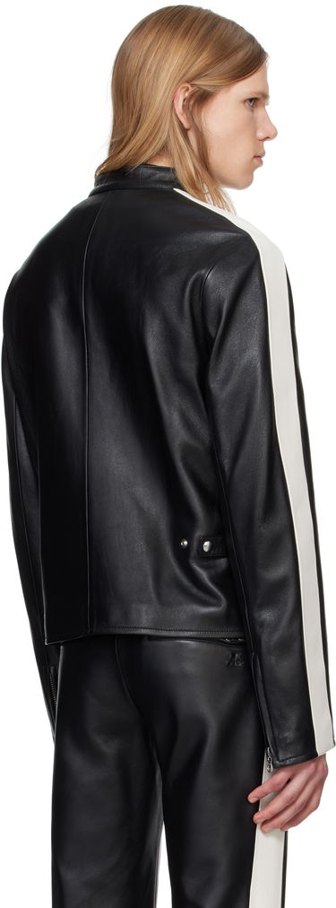 Яке Courrèges Courrèges Contrast Biker Jacket Черно | 324LBL199CV0005, 2