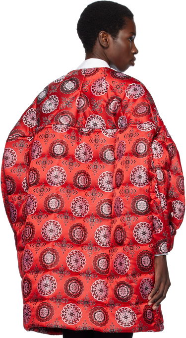 Пухо яке Comme des Garçons Comme des Garçons Jacquard Quilted Puffer Червено | GO-J034-051-1, 2