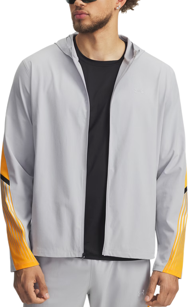 Яке Under Armour UA Velociti Storm Hooded Jacket Сиво | 6005900-011, 0