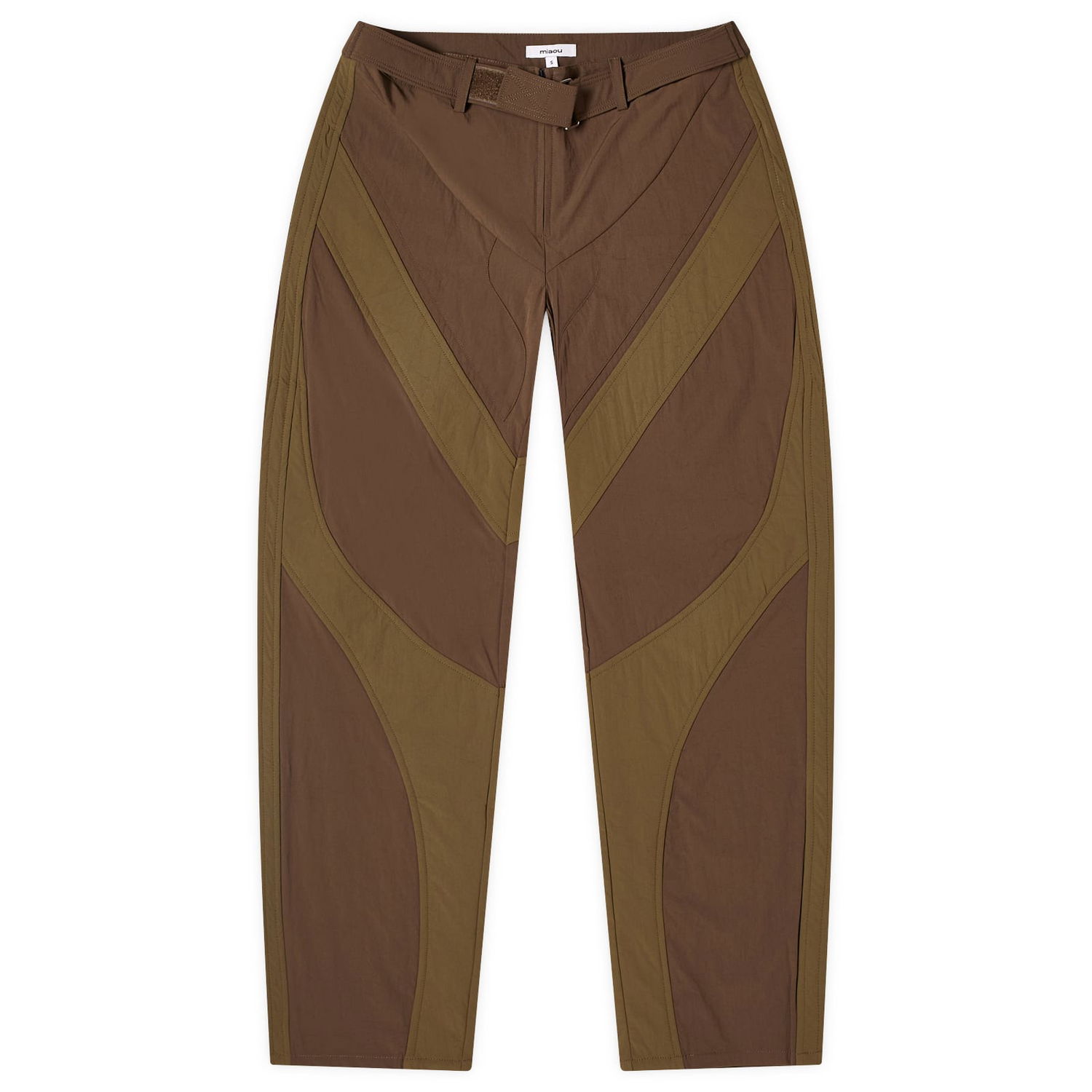 Панталони Miaou Miaou Casey Panelled Trousers Кафяво | 1047NYLOLV, 0