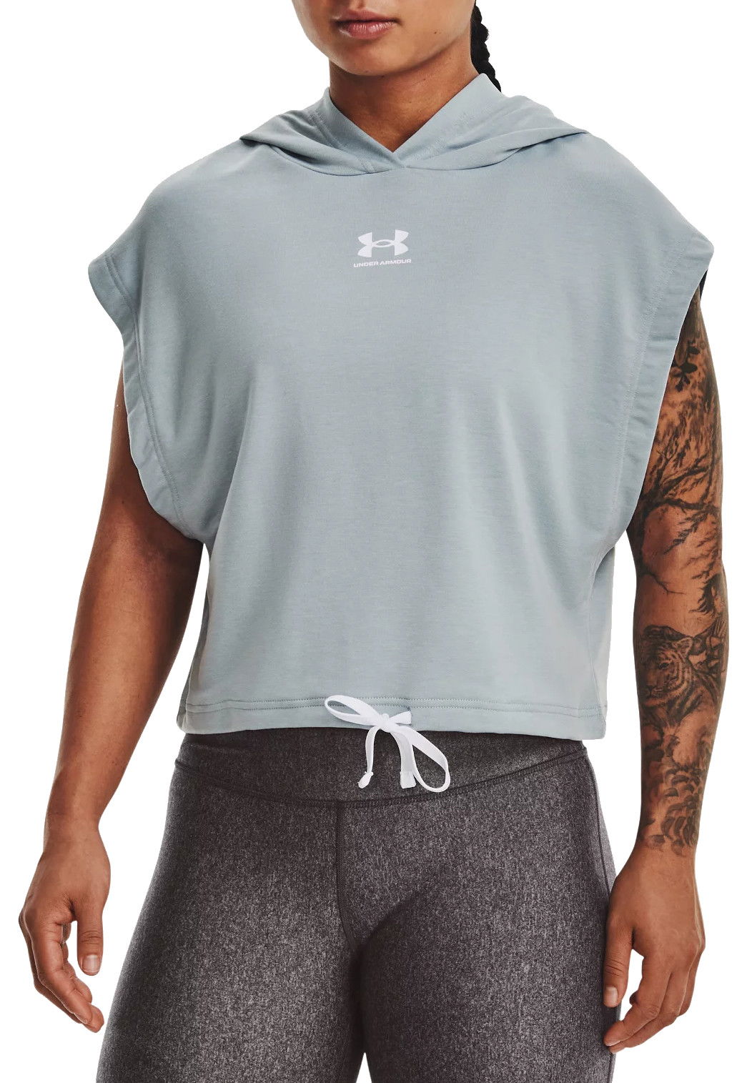 Суитчър Under Armour Rival Terry Hoodie Синьо | 1376997-465, 0
