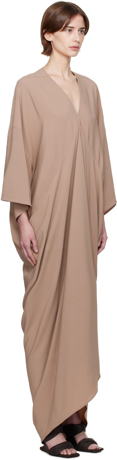 Pокля Rick Owens Rick Owens Tommykite Maxi Dress Кафяво | RP01E7507 CC, 1