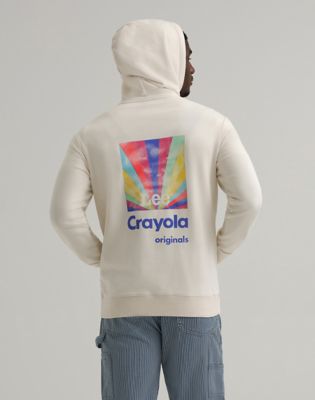 Суитчър Lee Lee x Crayola Limited Edition Color Burst Graphic Hoodie XXL Бяло | 112375438, 1