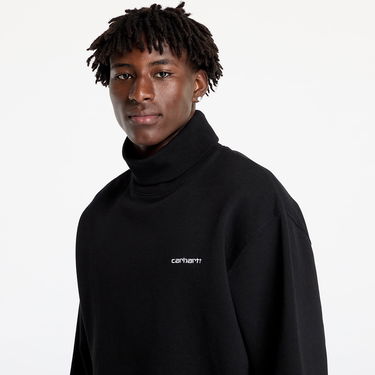 Суитчър Carhartt WIP Script Mockneck Sweat UNISEX Black Черно | I034312.89XX, 2