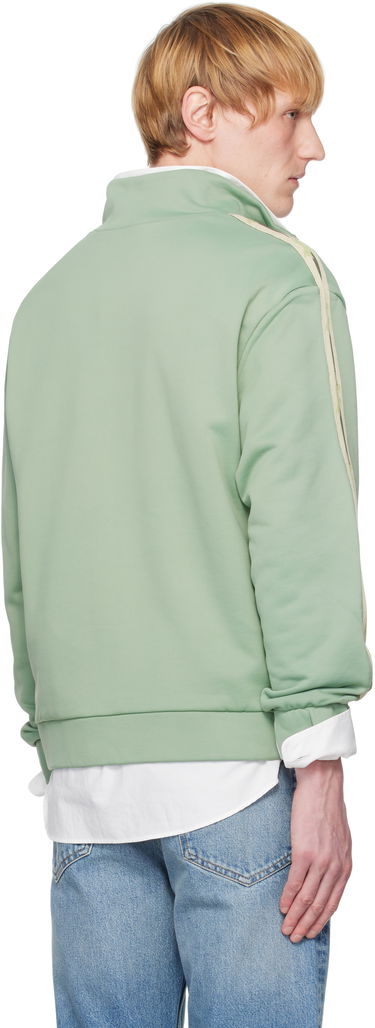 Яке MAISON KITSUNÉ Maison Kitsuné Flash Fox Zipped Track Jacket Зелено | OM02132KM0322, 2