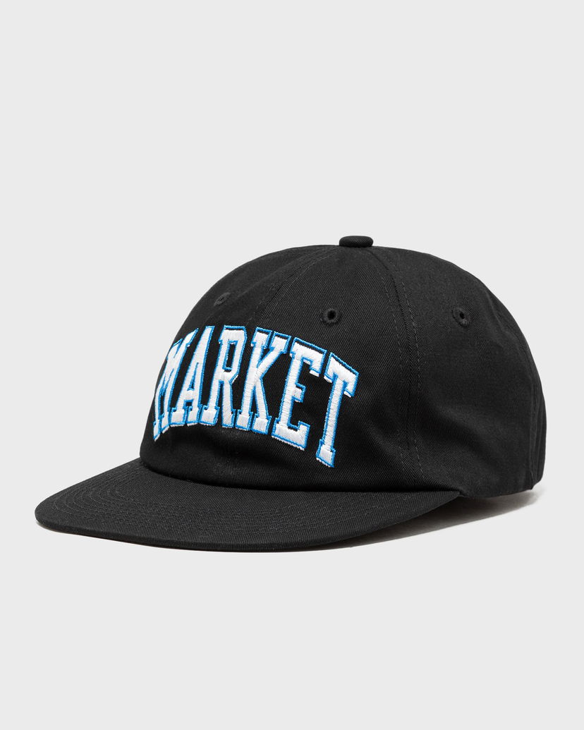 Шапка с козирка MARKET Offset Arc 6 Panel Hat Черно | 390000313-0001