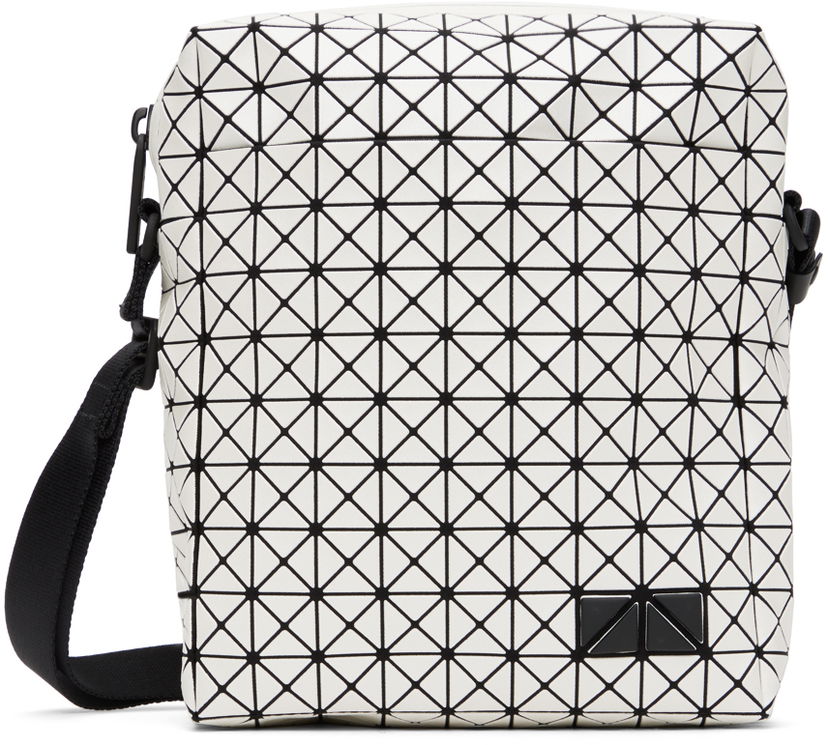 Чанта през рамо BAO BAO ISSEY MIYAKE Geometric Pattern Shoulder Bag Бяло | BB47AG622