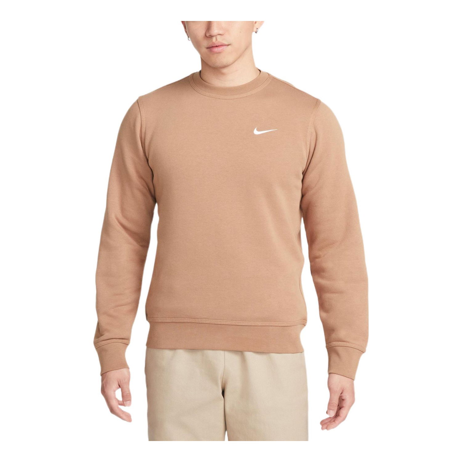 Пуловер Nike Nike Crew Neck Sweatshirt Кафяво | 916609-258, 0