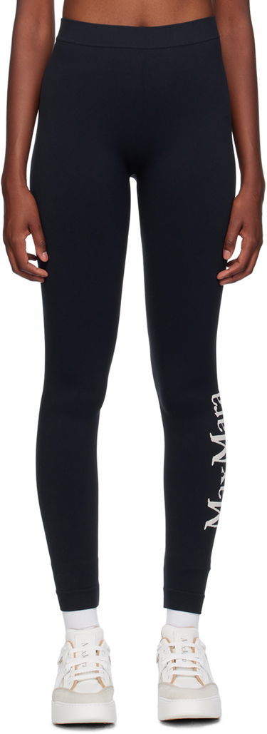 Клинове Max Mara Max Mara Jacquard Leggings Черно | 2398160133600, 0