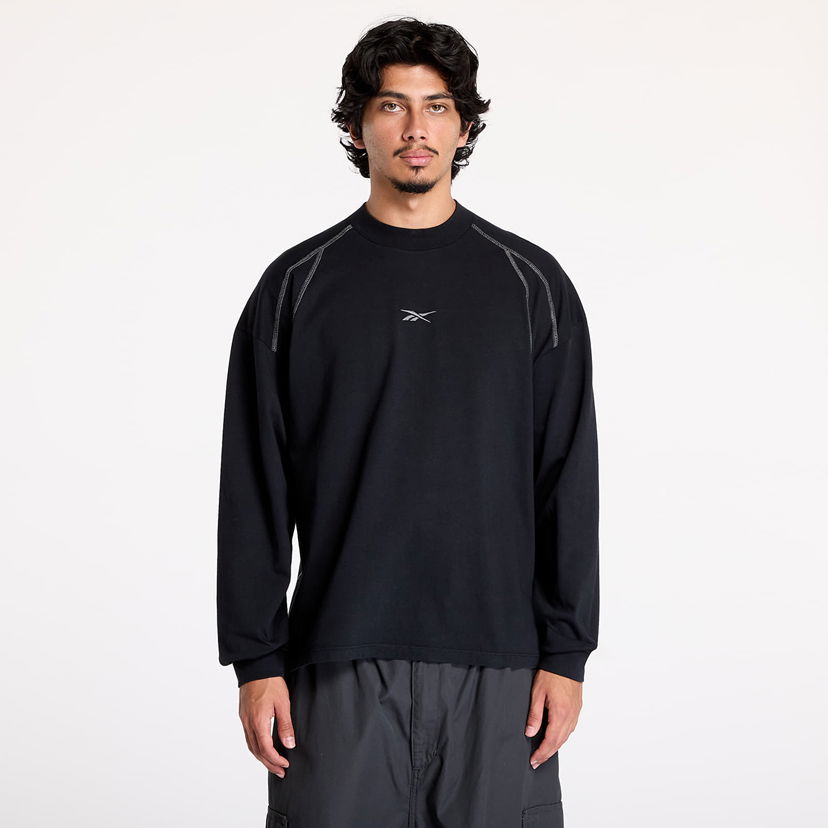 Тениска Reebok Long Sleeve Uniform Tee UNISEX Black Shadow Черно | RMAB003C99FLE0011000