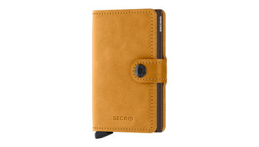 Портфейл Secrid Miniwallet Vintage Кафяво | MV-Ochre, 0