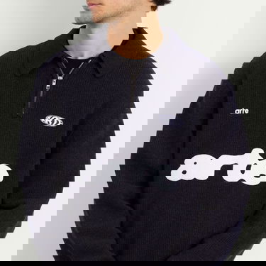 Пуловер Arte Antwerp Arte Football Knit Polo Jumper Тъмно синьо | AW25-256K-NVY, 5