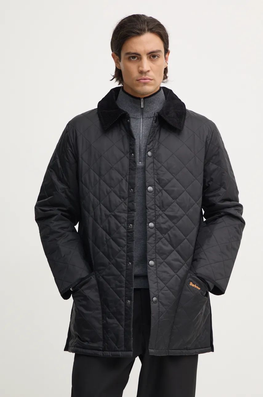 Пухо яке Barbour Quilt Jacket Черно | MQU0001, 0
