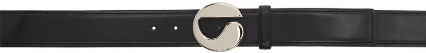 Колани Coperni Logo Buckle Leather Belt Черно | COPBE01405C