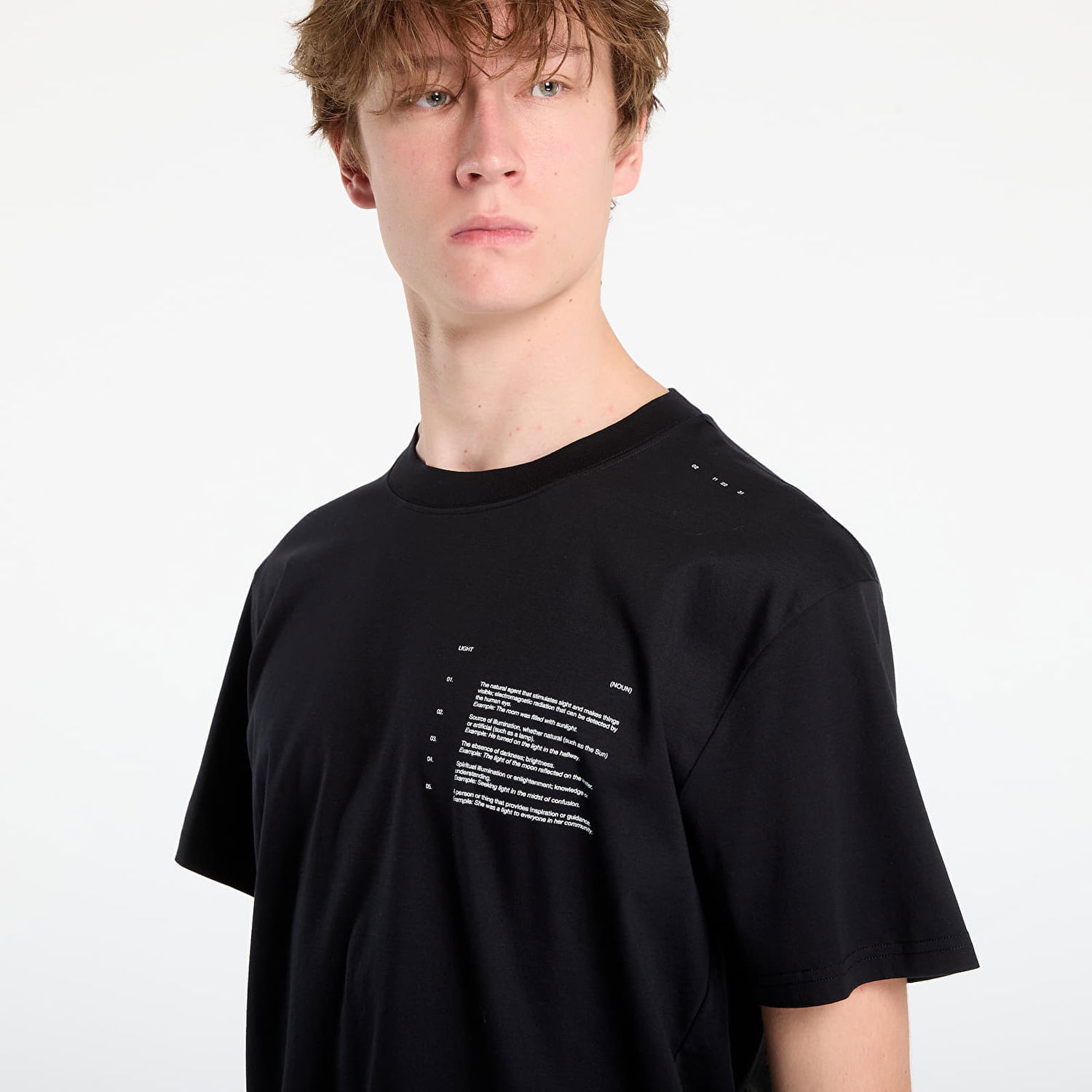 Тениска HELIOT EMIL Photon T-Shirt Black Черно | AW25_M_09_150_BLK01, 1