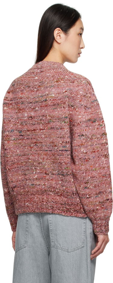 Пуловер Róhe Róhe Melange Crewneck Sweater Розово | 416-23-330, 2