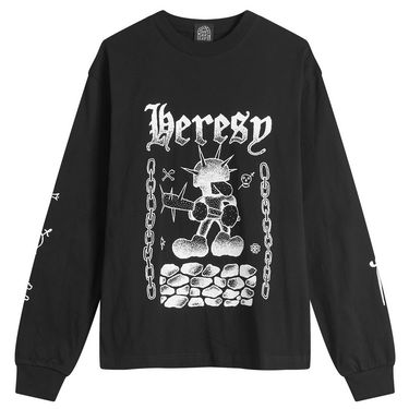 Тениска Heresy Fightin Long Sleeve T-Shirt Черно | HSS25-T11-BLK, 1