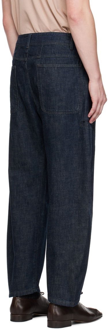 Дънки LEMAIRE LEMAIRE Twisted Workwear Jeans Синьо | PA1102 LD068, 2