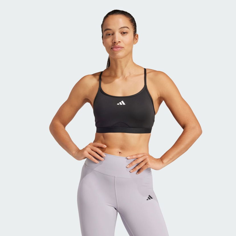 Сутиен adidas Performance Aeroreact Training Sports Bra Черно | JF3344