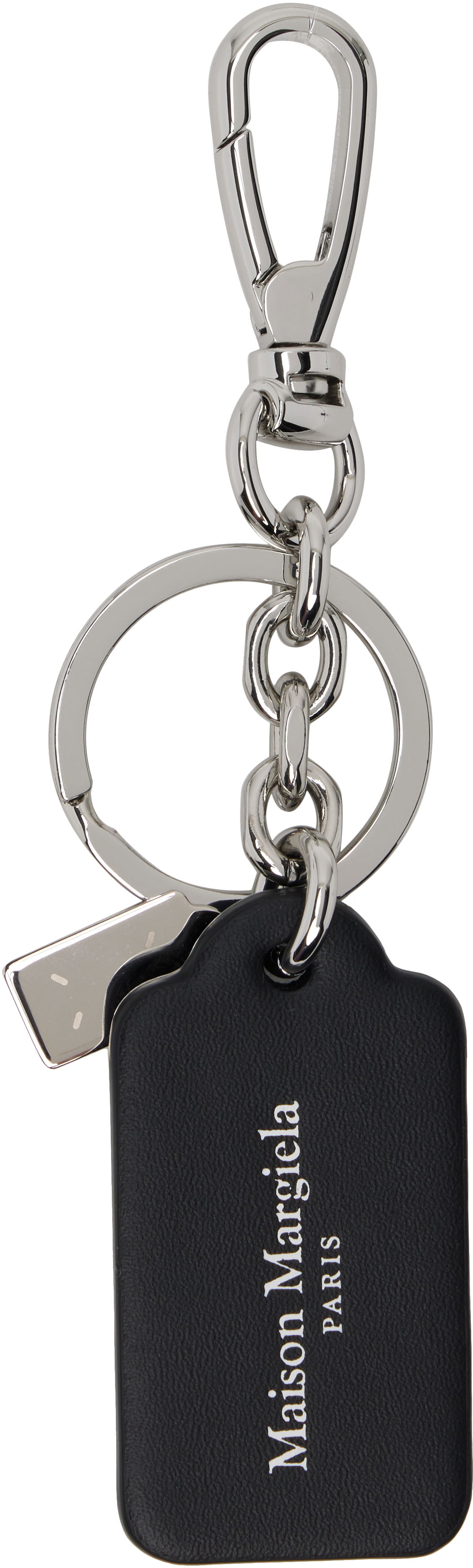 Ключодържатели Maison Margiela Maison Margiela Double Tag Keychain Черно | SA2UA0014 P4745, 0