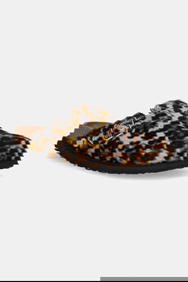 Кецове и обувки Birkenstock Leopard Print Clog with Buckle 1774 Boston FUR Многоцветен | 1031919, 0
