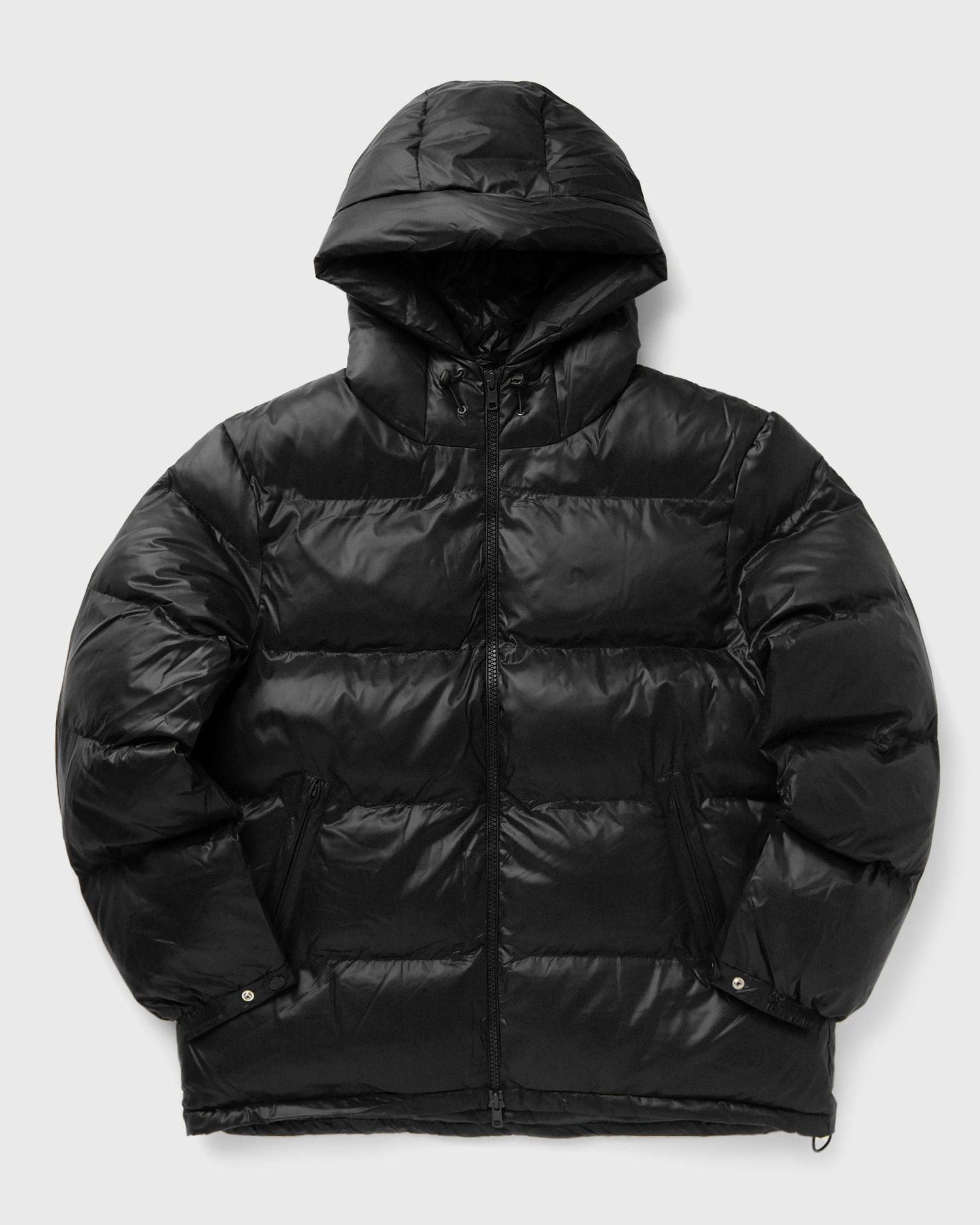 Пухо яке Patta Quilted Script Logo Hooded Puffer Jacket Черно | POC-AW25-3200-348-0031-001, 1
