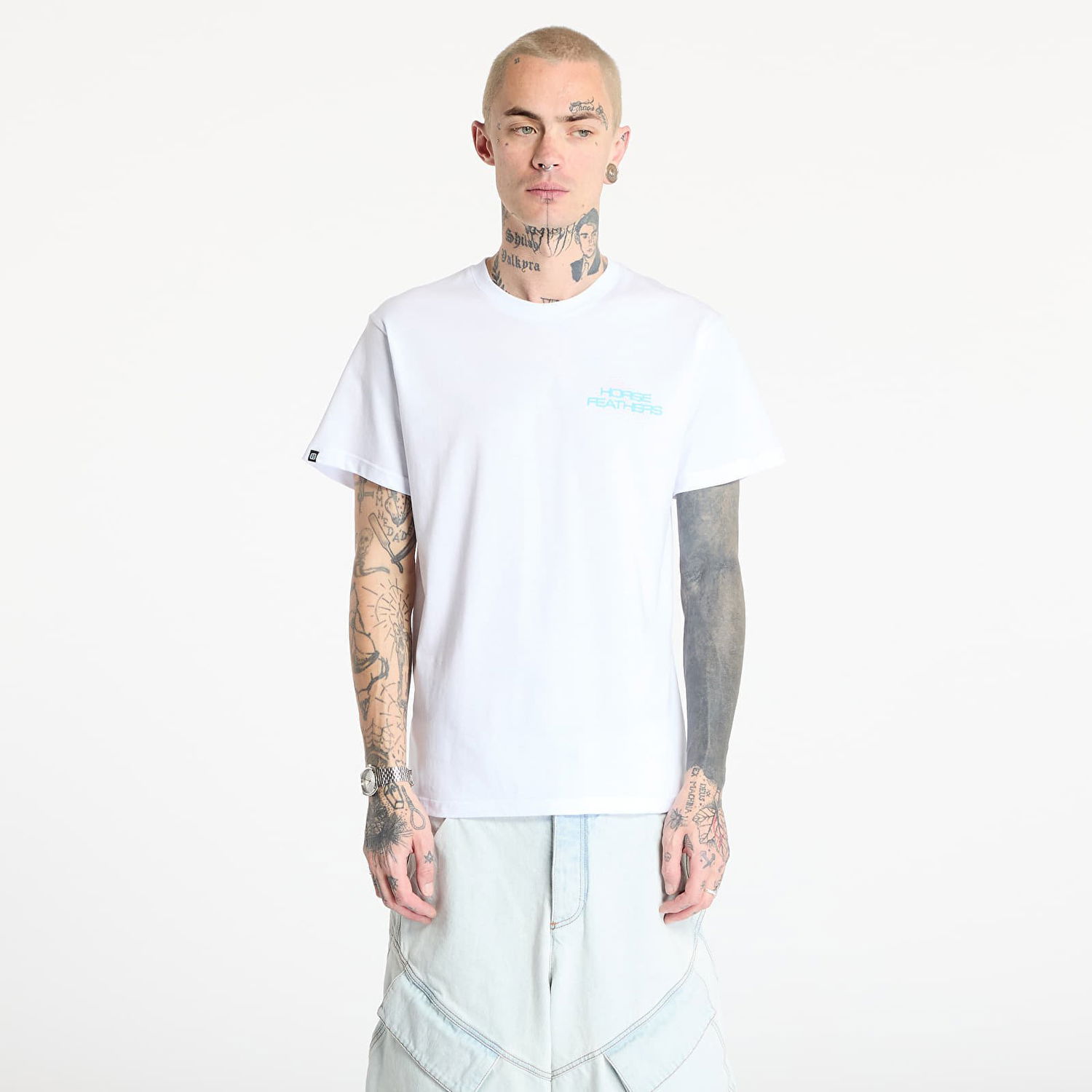 Тениска Horsefeathers Horsefeathers Rizmo T-Shirt Бяло | SM1377C, 0