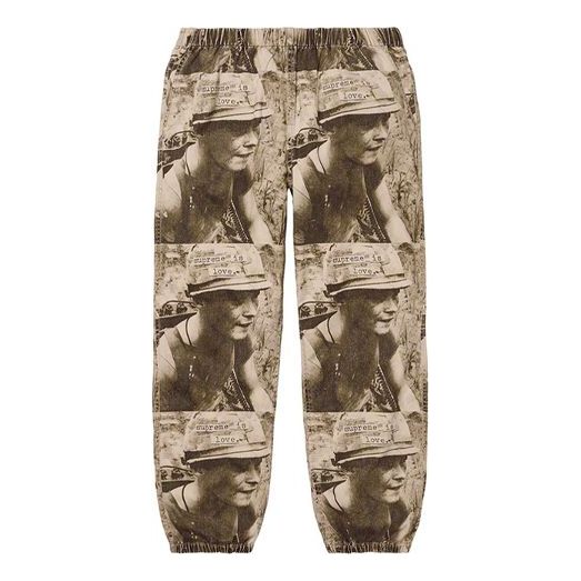 Спортни панталони Supreme Is Love Skate Printed Pants Кафяво | SUP-FW19-179