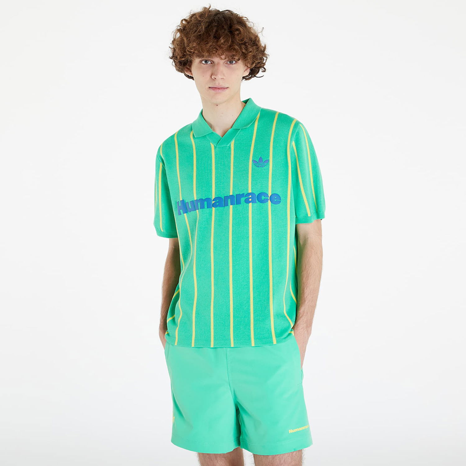 Фланелка adidas Originals Humanrace x Knit Jersey Зелено | HU1106, 0