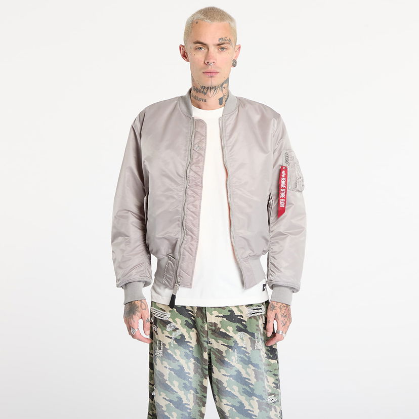 Яке бомбър Alpha Industries MA-1 Heritage Bomber Jacket Сиво | 100101-31
