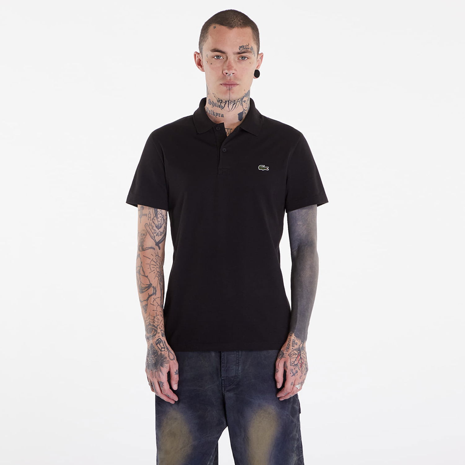 Тениска Lacoste T-Shirt S/S Polo Black Черно | DH0783 031, 0