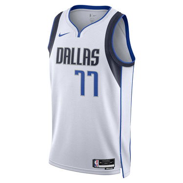 Фланелка Nike Dri-FIT NBA Dallas Mavericks Association Edition 2022/23 Doncic Luka Swingman Jerse Бяло | DN2074-100, 1