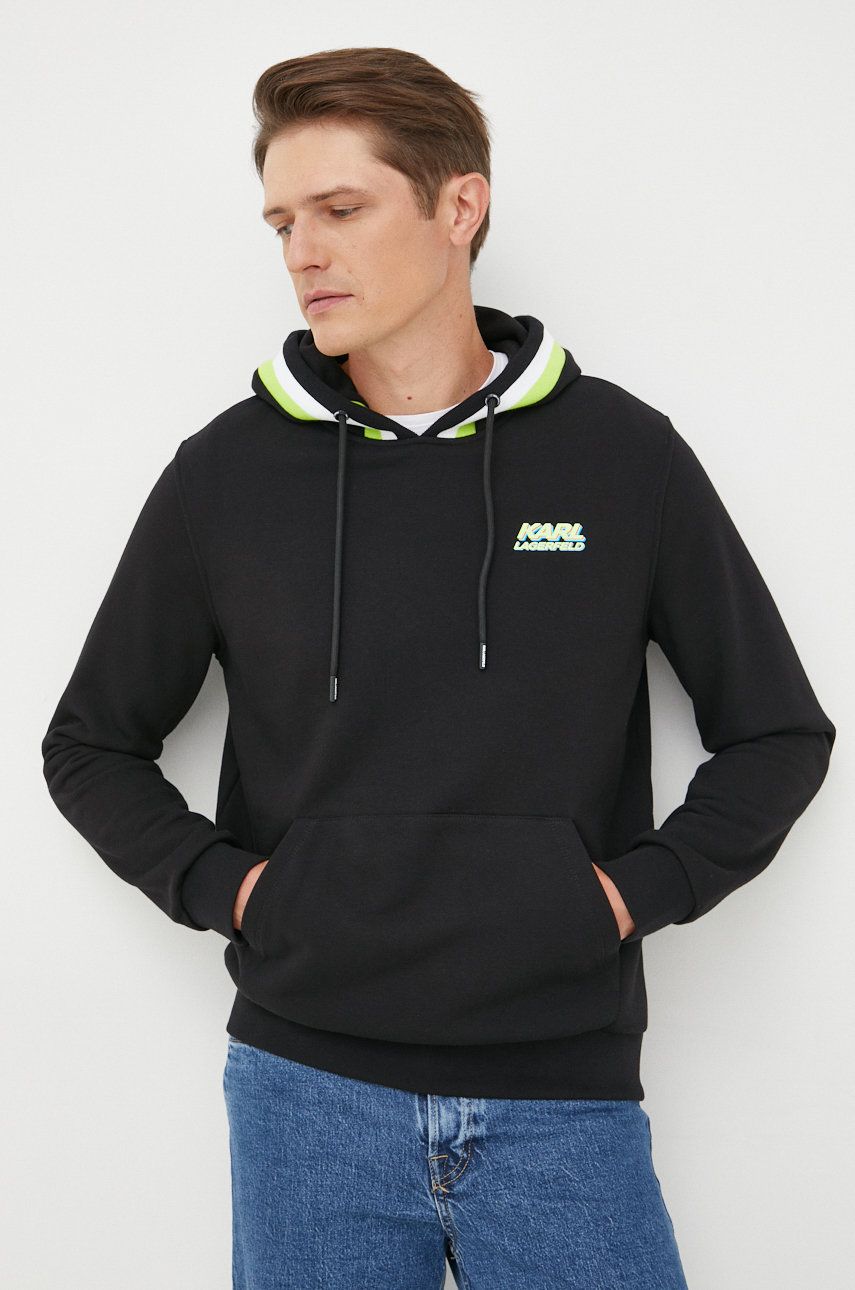 Суитчър KARL LAGERFELD Hoodie Черно | 523910.705084, 0
