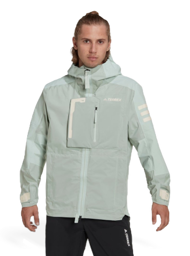 Яке adidas Performance Terrex XPLORIC RAIN.RDY Hiking Сиво | HH9243