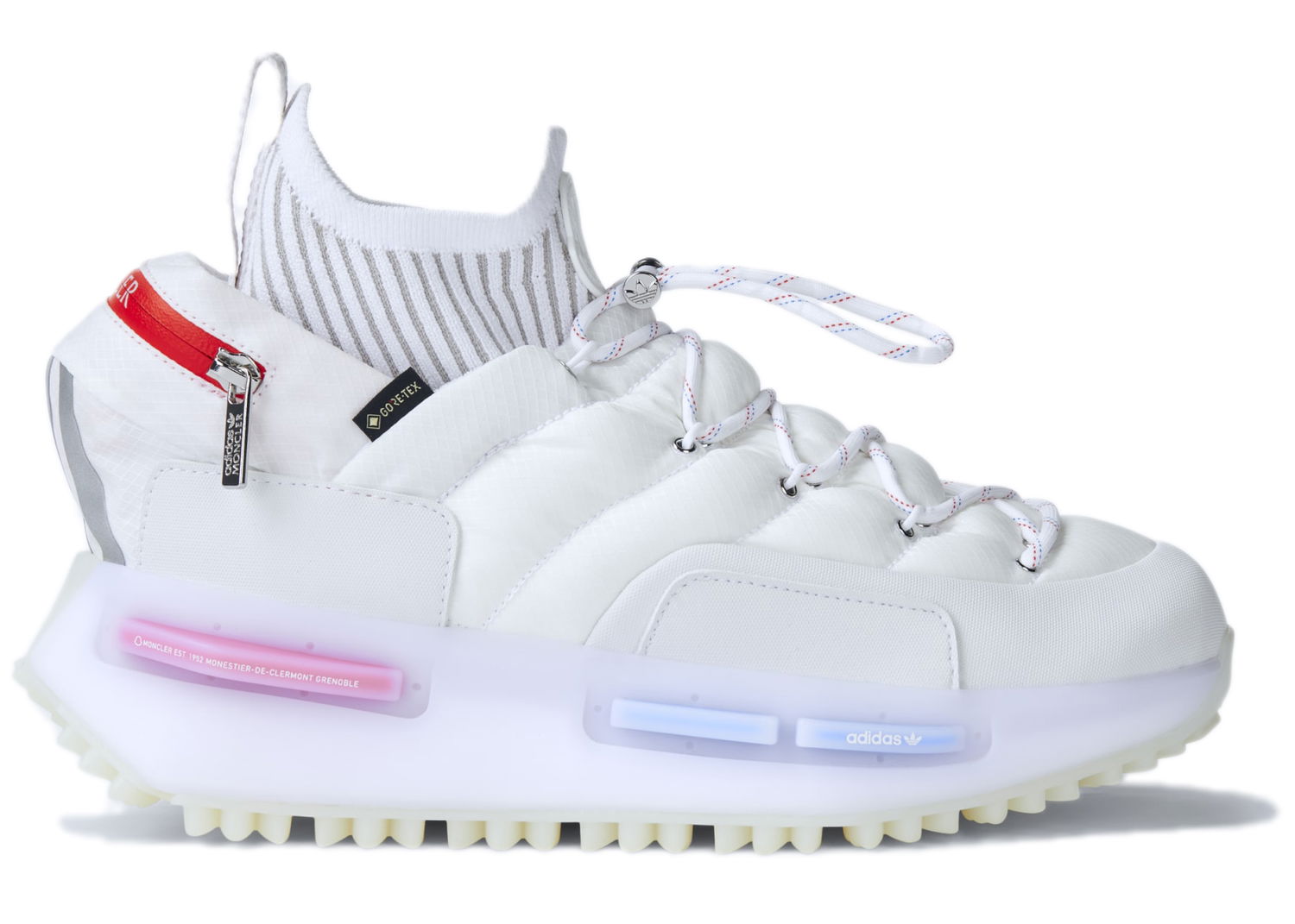 Кецове и обувки adidas Originals NMD Runner Moncler Core White Бяло | IG3025, 0