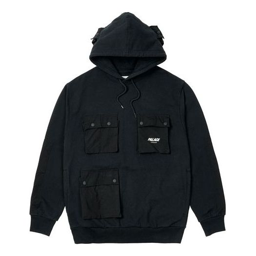 Суитчър Palace Multiple Pockets Hoodie Черно | P20CS045