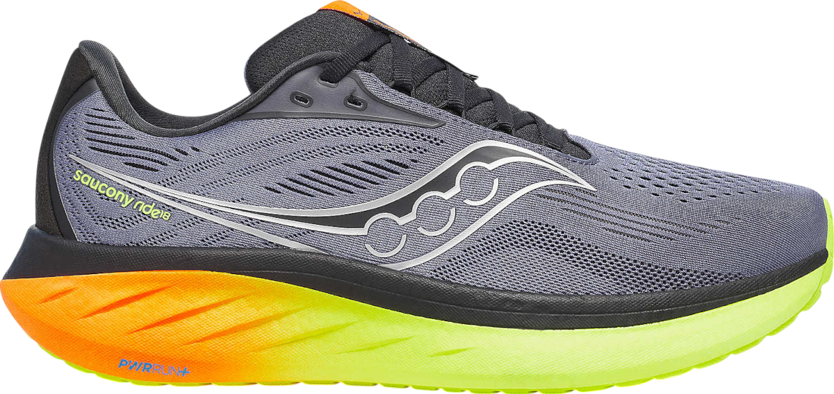 Кецове и обувки Saucony RIDE 18 Сиво | s21000-99, 0